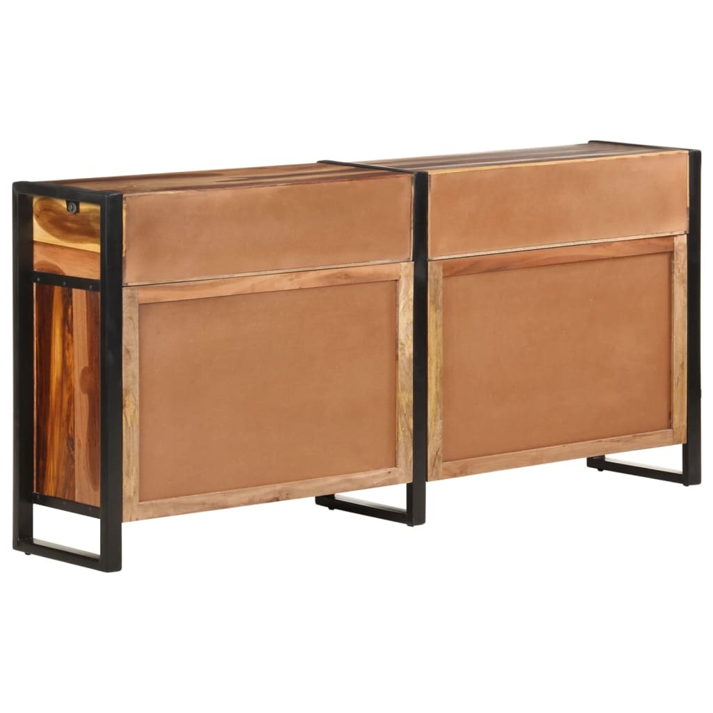 vidaXL Sideboard 67.7"x13.8"x31.5" Solid Acacia Wood with Honey Finish