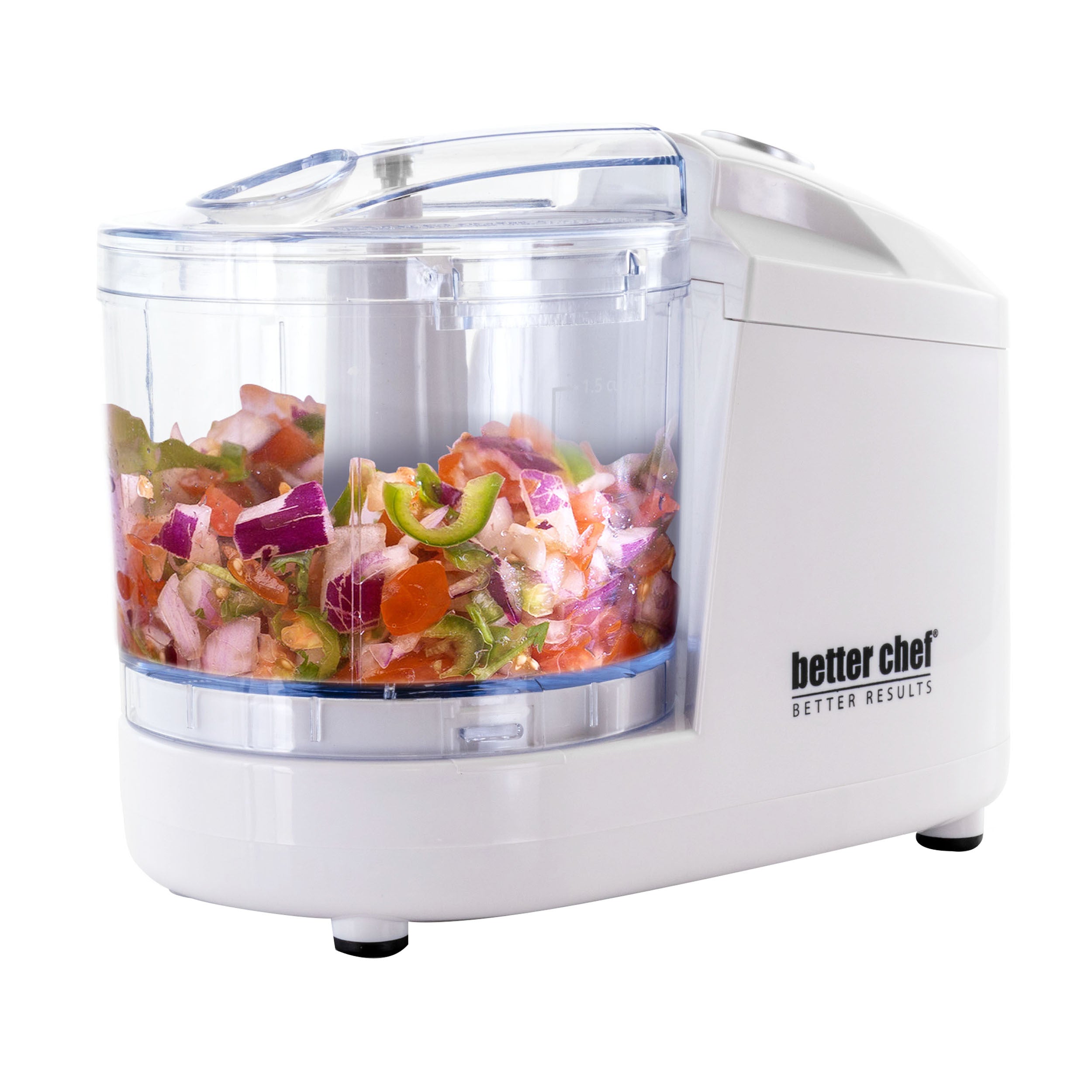 Better Chef 12 Ounce Compact Chopper in White